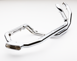 Cobra Powerport Dual Headpipes Chrome FLH FLT - 6253DB1 For Harley Touring 2009-2016