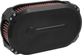 Kens Factory NL TC Air Cleaner Black - NXT-04B For Harley Touring 2008-2016