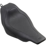Mustang Tripper™ Solo Seat Without Backrest Stitched Black - 76457 For Harley Touring 1997-2007