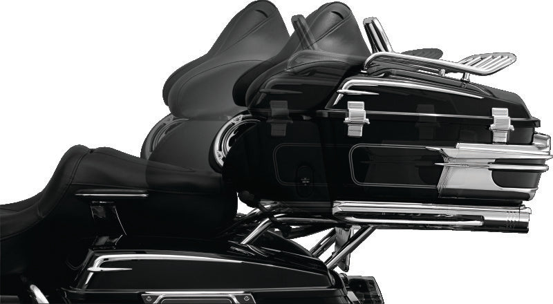 Kuryakyn Quick Adjust Relocator For Tour Pak Chrome - 8973 For Harley Touring 2000-2013