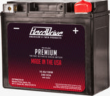 Harddrive Premium Battery GYZ16HL YTX14L CCA 240 - HRDM716GH For Harley Sportster 2004-2018