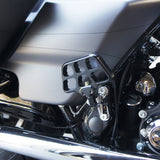 JOKER MACHINE 1621-0920 08-644-7B Mini Serrated Floorboards - Black - Softail