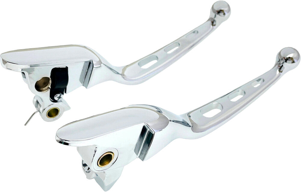 Harddrive 053843 LSR Lever SET Black FLT ` CBL Clutch For Harley Motorcycles 2021-2023