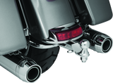 Kuryakyn Receiver Hitch Black & Chrome - 7657 For Harley Touring 2014-2026