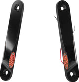 Pro One LED Front Signal Lights Flhx Flht Without Spotlights Black - 909109B For Harley Street Glide 2006-2013