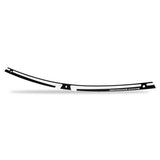 Performance Machine Windscreen Trim Scallop Contrast Cut - 0209-2016SCA-BM For Harley Touring 2014-2021