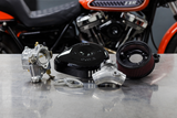 Super G Carburetor with Stealth Air Cleaner Kit - Gloss Black - Evolution Big Twin - 1001-0088
