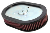 K & N Engineering Davidson Flhxse Flstse Flhtcuse 11 Fltruse Replacement Air Filter - HD-0910 For Harley Motorcycles 2009-2017
