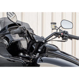 THRASHIN SUPPLY CO. 0602-1046 TSC-6525-1 Handlebar Riser - Risers - Pull Back - 6-1/2" - Black