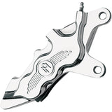 PERFORMANCE MACHINE (PM) 1701-0092 0051-2916-CH Six-Piston Differential-Bore Front Caliper - 11.5" - Right - Chrome