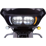 CIRO 2040-2212 45251 Fang® Headlight Bezels - Black
