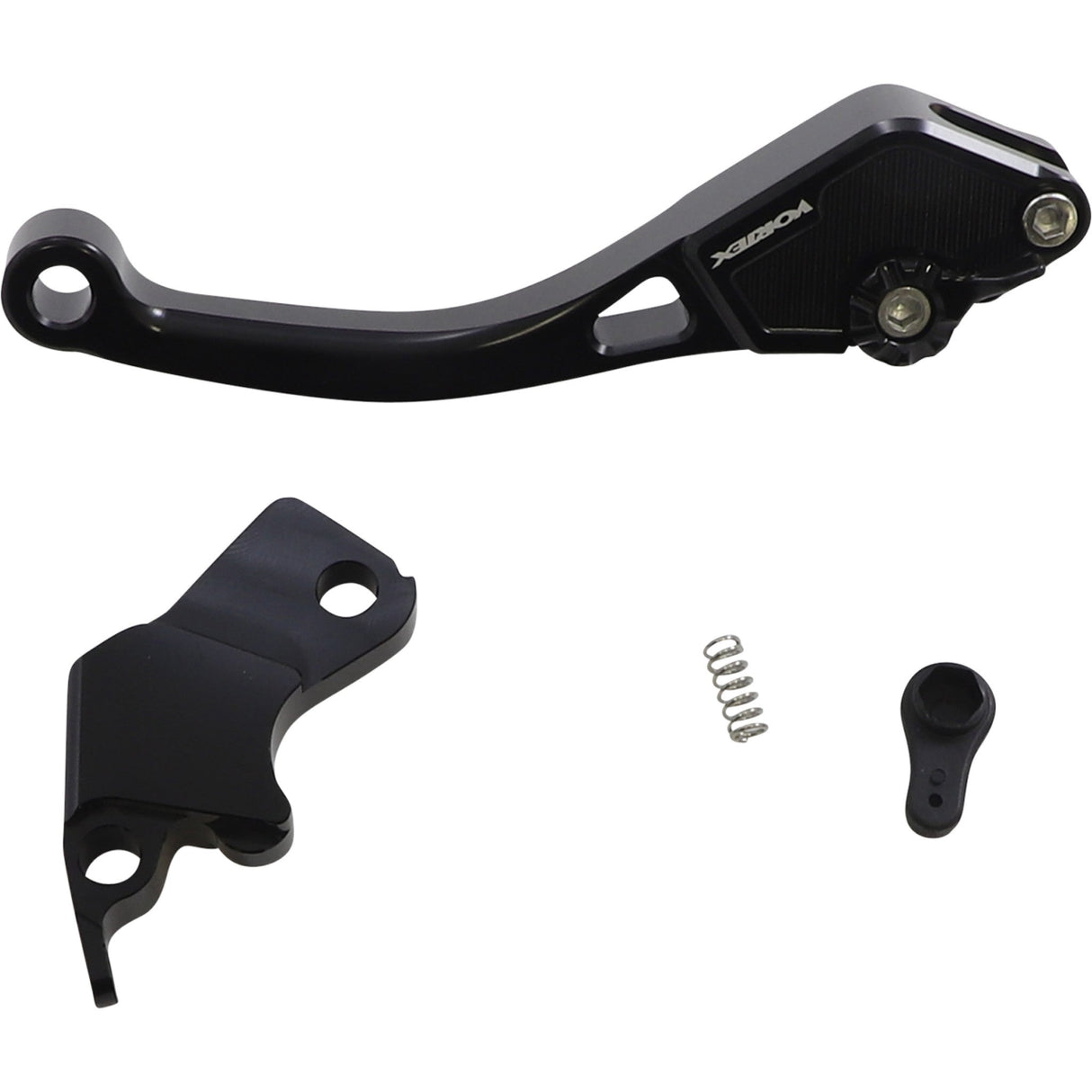 VORTEX 0613-1195 LVC556 Race Short Clutch Lever 2.0 Clutch Lever - Short - Black