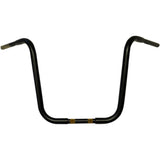 Drag Specialties 1-1/4" Buffalo Touring Handlebar 16" TBW Flat Black For Harley Touring 2008-2022