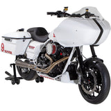 Slyfox Carbon Shorty Front Fender Shorty Carbon Fiber Gloss - 12057G For Harley Touring 2009-2023
