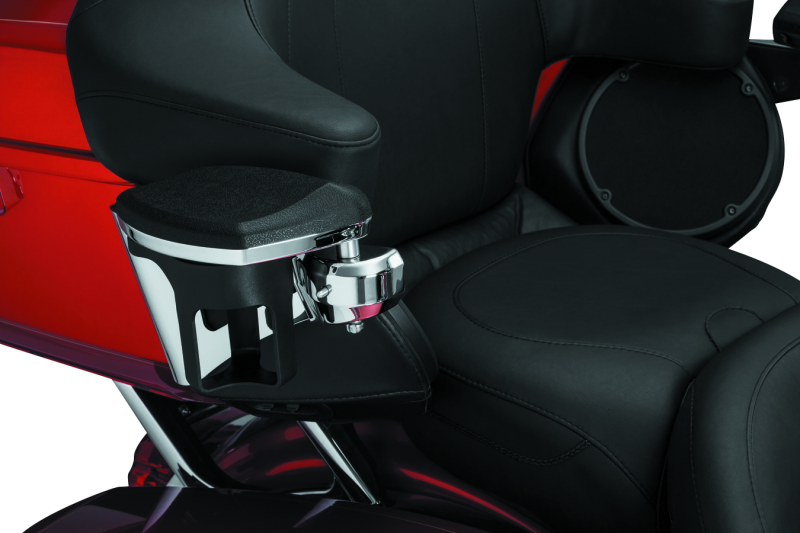Kuryakyn Passenger Armrests Chrome - 8955 For Harley Touring 2014-2021