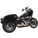 Bassani Xhaust 2-Into-1 Ripper Exhaust System Short Stainless M8 Softail - 1S79SS For Harley Softail 2022-2025