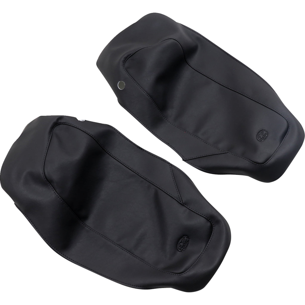 Mustang Saddlebag Lid Covers Vintage - 77625 For Harley Touring 2014-2021