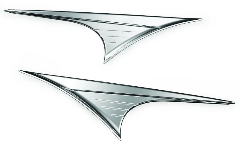 Kuryakyn Side Body Accents For Trikes Chrome - 7274 For Harley Electra Glide Ultra Classic 2011-2019