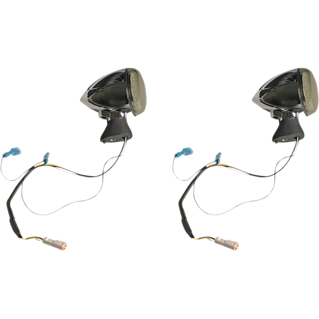CUSTOM DYNAMICS 2020-1911 PB-SCOUT-AW-CS ProBEAM® Dynamic Ringz™ Front LED Turn Signals Front LED Turn Signal - Chrome - Scout