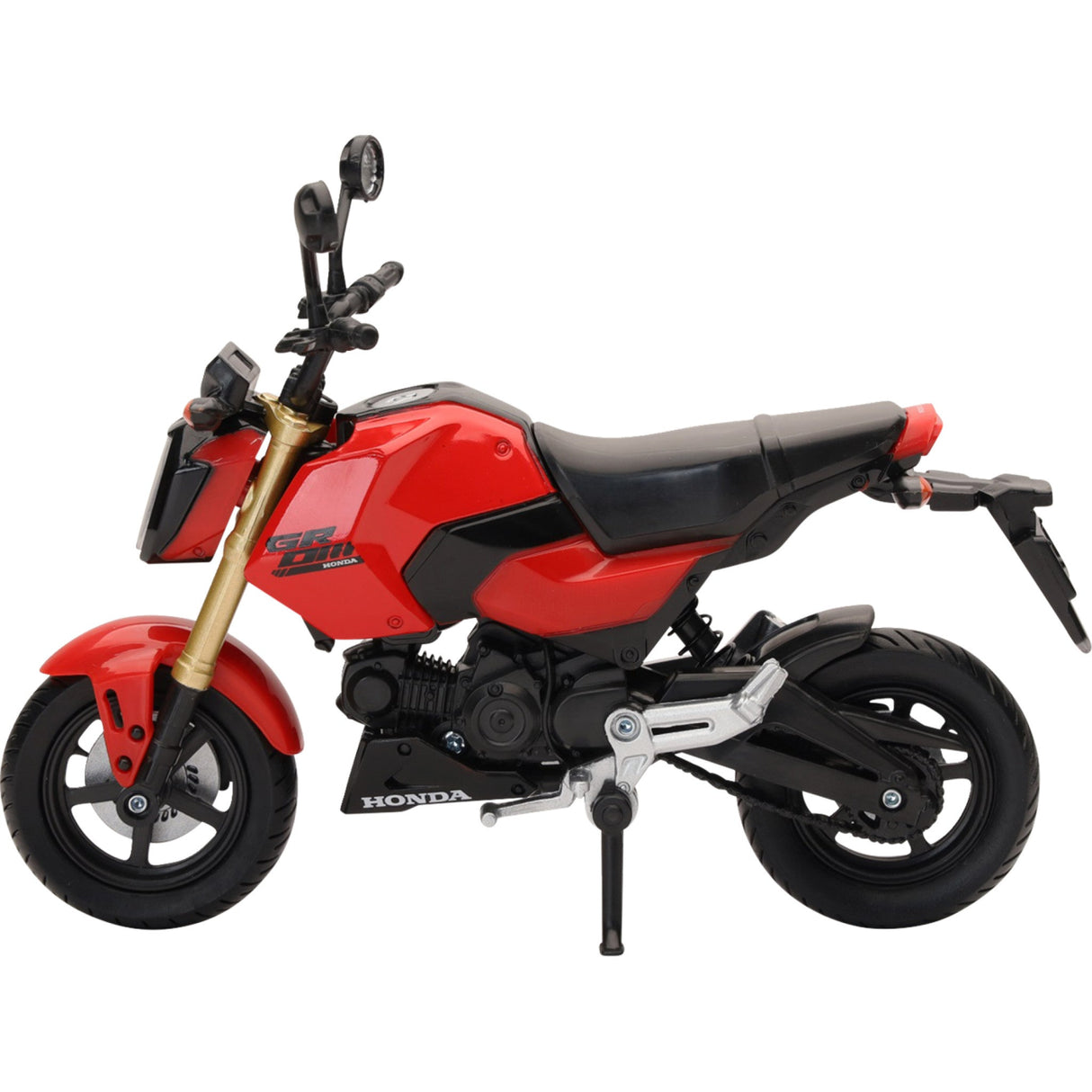 NEW RAY TOYS 7001-0118 58503A Mini Honda Grom Bike Honda Grom - 1:12 Scale - Red