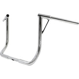 Burly Brand Louie Handlebar Louie B 16" Chrome - B12-7005C For Harley Touring 1986-2024