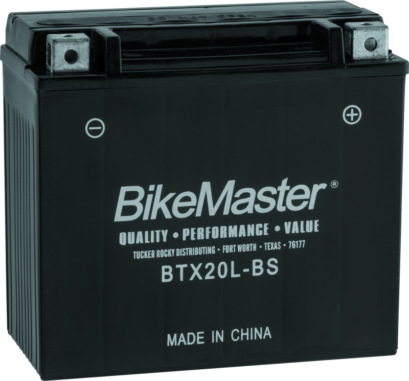 BikeMaster 781314 Battery - BTX20L-BS