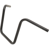 DRAG SPECIALTIES 0601-4209 1" Handlebar — Wide/Ape Hanger 1" Handlebar - Wide Ape - 12" - TBW - Flat Black