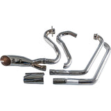 TRASK 1810-2276 TM-3033CH Hot Rod 2:1 Exhaust System 2:1 Exhaust - Chrome - Victory