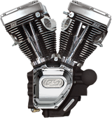 T143 Long Block Engine - Black - Touring | Dyna - 0901-0245