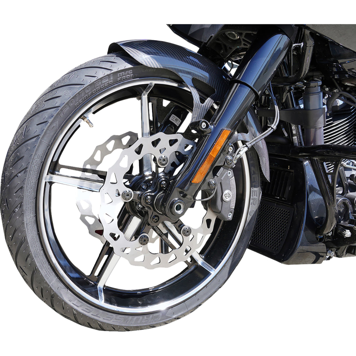 ARLEN NESS 0201-2643 91-654 Factory 24 Front Wheel Kit Wheel with Hub - Factory 24 - Front - Black/Contrast Cut - 21x3.5