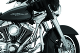 Kuryakyn 7866 Deluxe Neck Covers 95-07 Touring Models Chrome