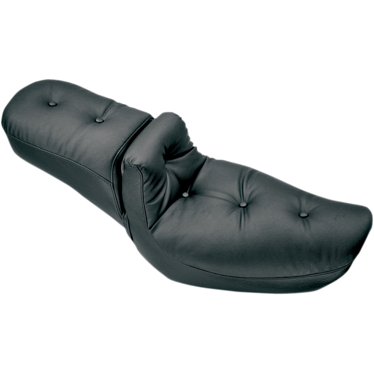 Mustang Regal Duke Pillow 2-Up Seat - 75532 For Harley Dyna 1996-2003