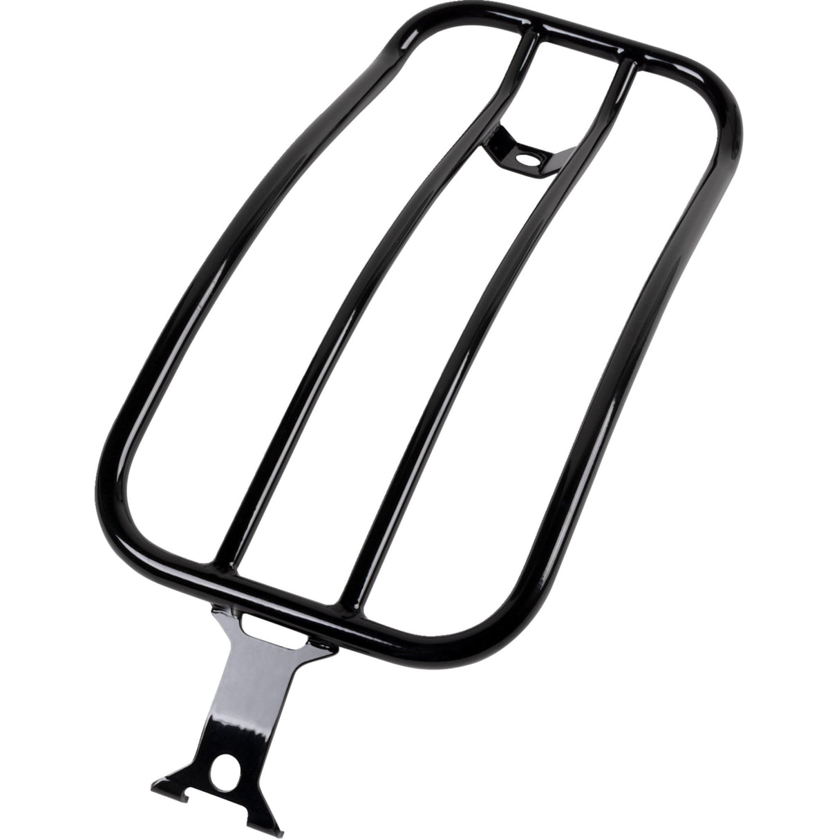 MOTHERWELL 1510-1140 MWL-227-GB. 7" Solo Luggage Rack Solo Luggage Rack - Gloss Black