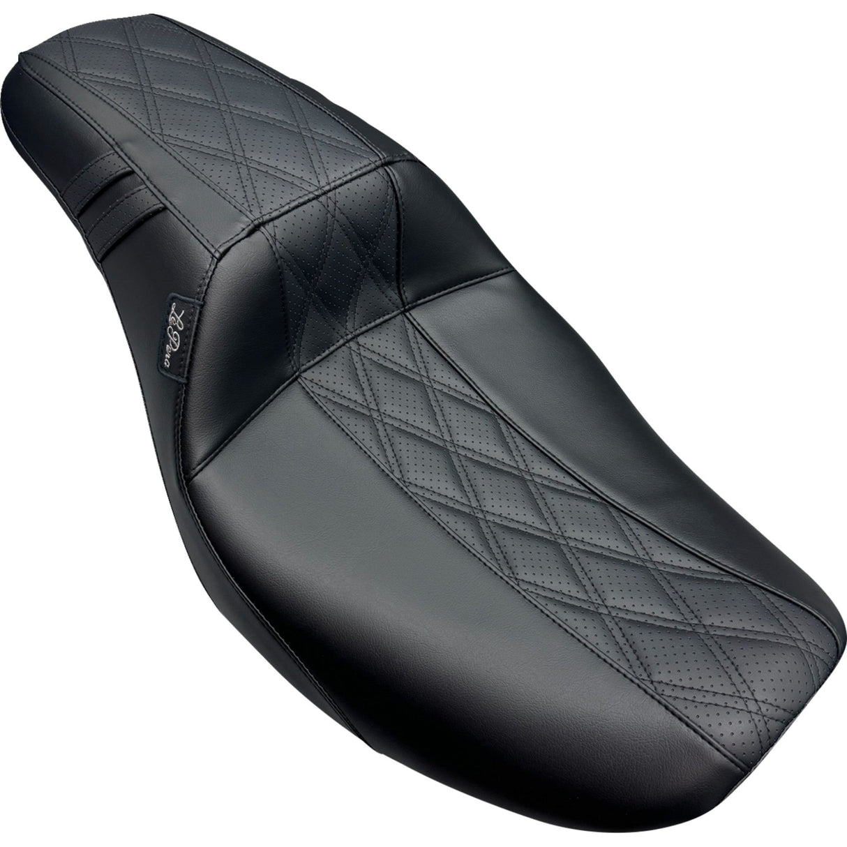 LePera Outcast Daddy Long Legs Seat Without Backrest GT2 Inlay - LV-987DLGT2 For Harley Touring 2023-2026