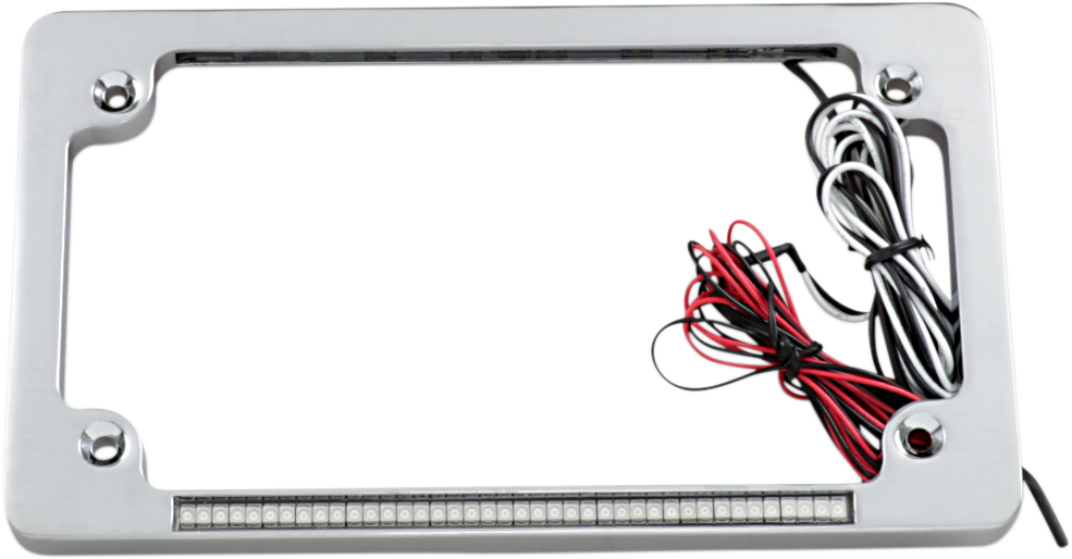 Dual LED License Plate Frame