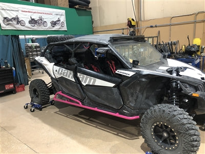 Tab Performance 615-2040-RED Can-Am Maverick Maverick X3 Rock Slider Red 4 Seater