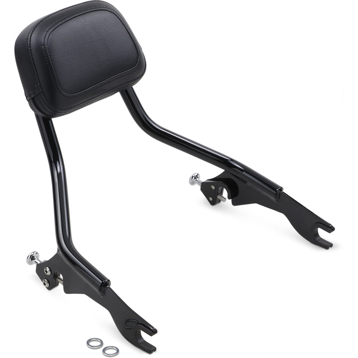 Cobra Quick-Detach Backrest - 602-2200B For Harley Touring 2009-2020