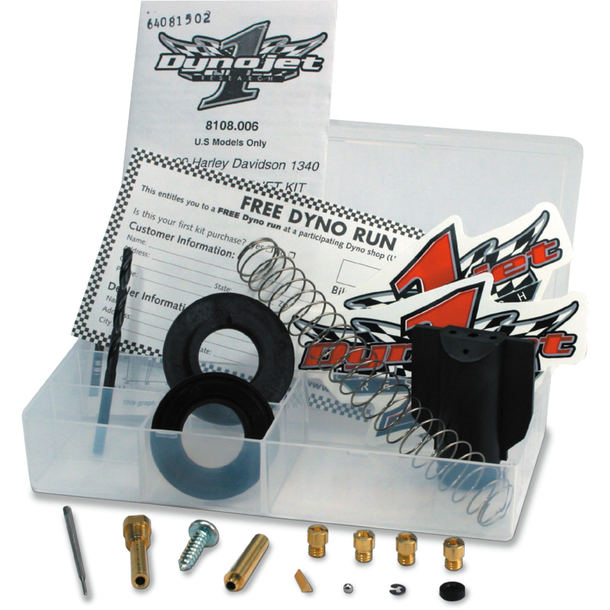 Dynojet Stage 7 Thunderslide With Jet Kit Twin Cam - 8731 For Harley Motorcycles 2000-2006