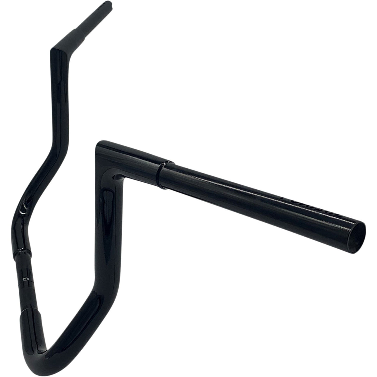 FAT Baggers INC. 1-1/4" EZ Install Flat Top Handlebar 12" Black - 705012-B For Harley Touring 1986-2022