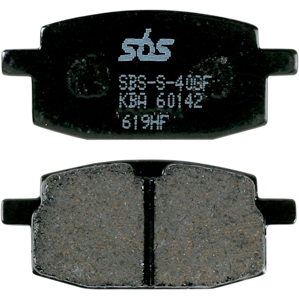 Sbs Brake Pad - 619HF For Kymco Motorcycles 2002-2015 | Adly Moto Fox 50 / Jet 50 2007-2009 | Italjet Scoop 50 2004-2008 | Yamaha Zuma 2002-2005