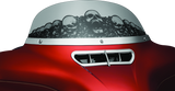 Kuryakyn 1387 Smooth Windshield Trim 14-Up Touring Chrome
