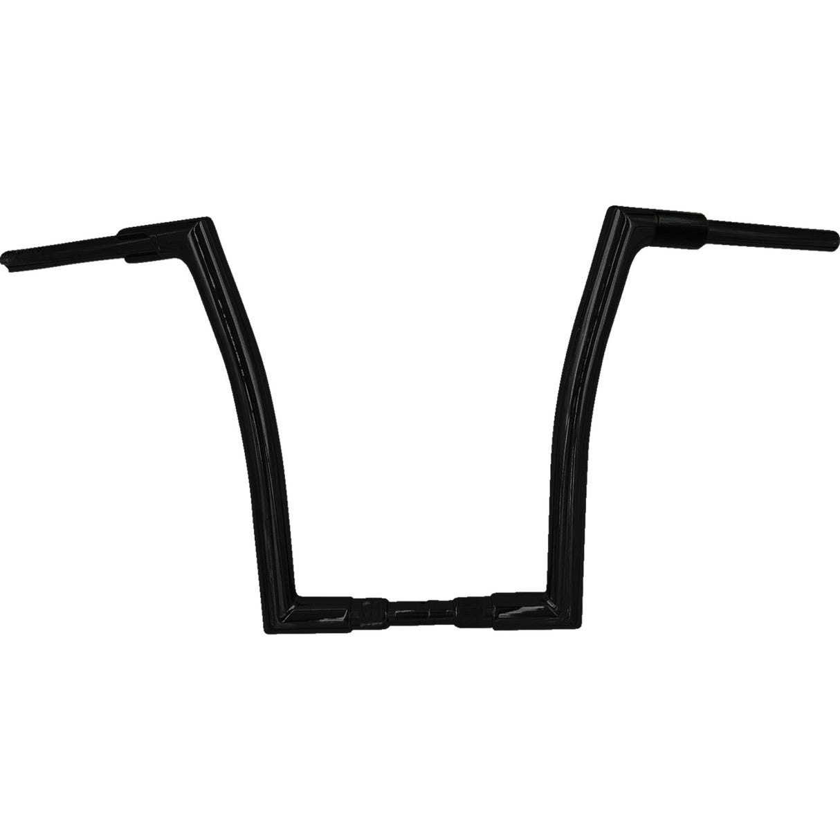 FAT Baggers INC. 1-1/2" EZ Install Flat Top Handlebar 16" Black - 618016-B For Harley Touring 2018-2025