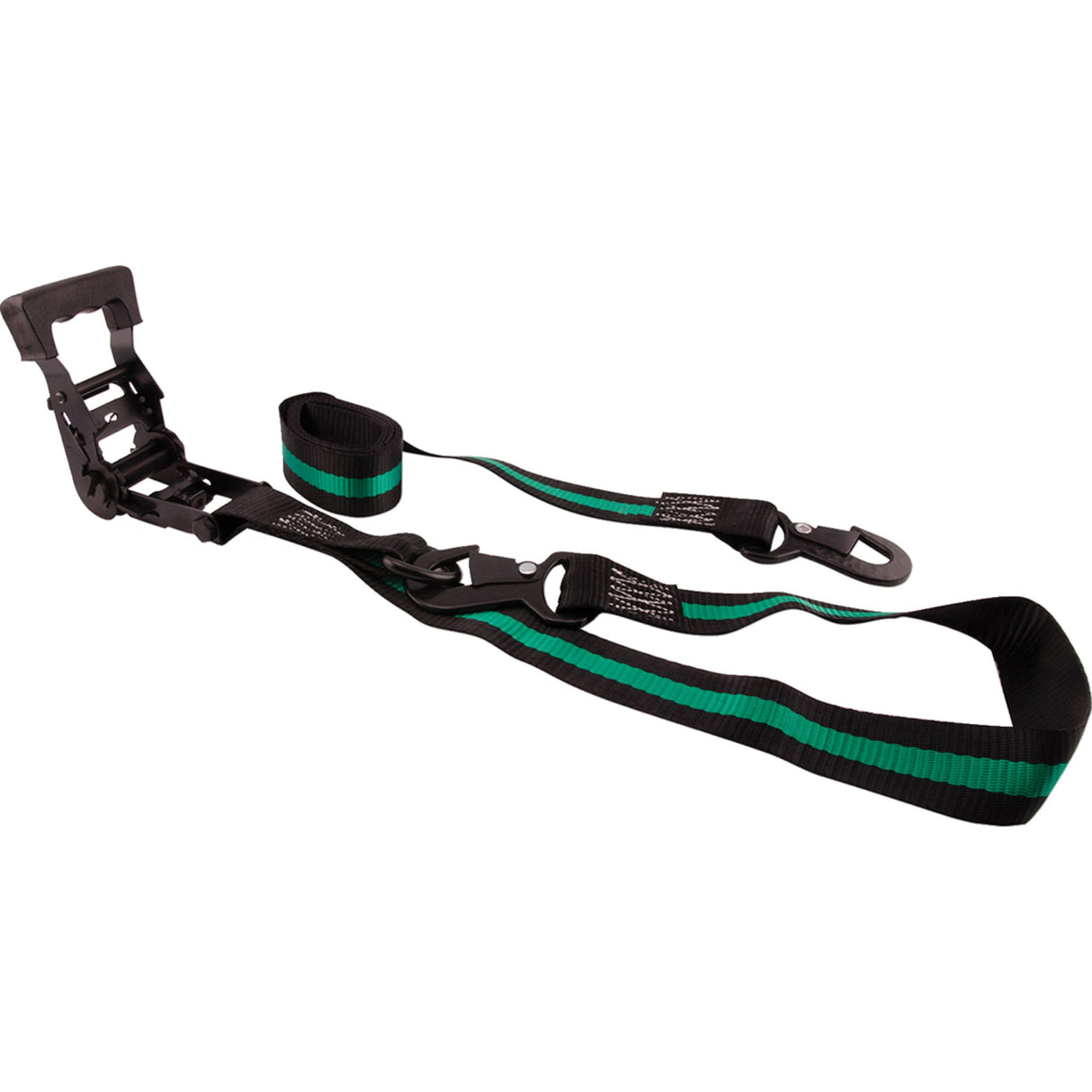 ERICKSON 3920-0405 05716 1-1/2" X 8' Ratchet Tie-Down Straps Ratchet Tie-Downs - 1-1/2" x 8' - Black