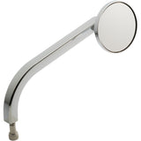 JOKER MACHINE 0640-1516 03-052-3R No. 2 Standard 2-1/4" Round Mirror - Side View - Round - Chrome - Right