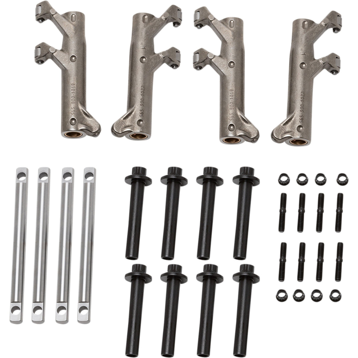S&S Cycle Rocker Arm Guardian Kit M8 - 900-1092 For Harley Motorcycles 2017-2023
