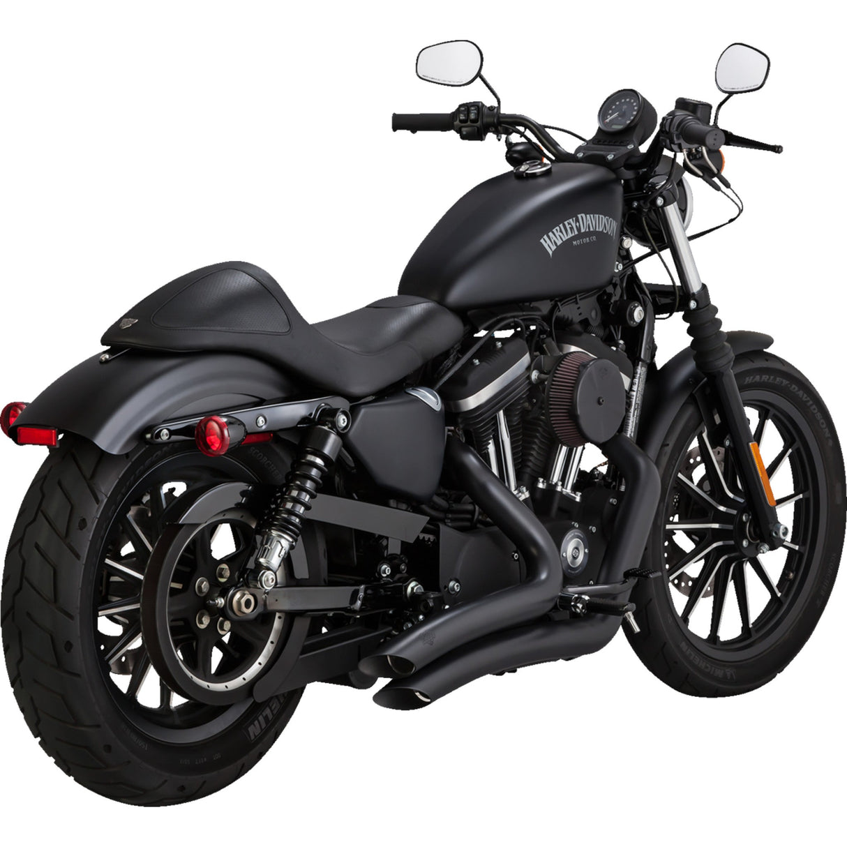 VANCE & HINES 1800-2591 46367 Big Radius Exhaust System - Black