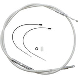 Magnum Shielding High-Efficiency Braided Sterling Chromite II® Clutch Cable 69" - 322514HE For Harley Sportster 2004-2021