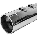 S&S Cycle 4-1/2" MK45 Performance Mufflers Chrome With Chrome Tracer - 550-0624 For Harley Touring 1995-2016