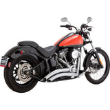 VANCE & HINES 1800-2632 26079 2-into-2 Big Radius Exhaust System - Chrome