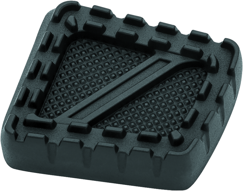 Kuryakyn 3577 Riot Brake Pedal Pad FX Models Satin Black
